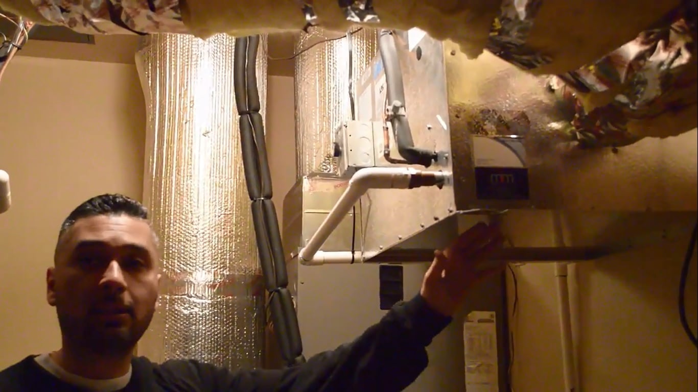 Leaking Wine Cellar Cooling Unit Repaired by M&M Cellars